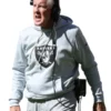 Pete Carroll Raiders Hoodie Grey