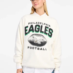 Philadelphia Eagles Historic Arch Cloud '47 Oversized Crewneck