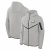 Philadelphia Eagles Nike Tech Fleece Windrunner Hoodie Jacket Grey
