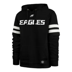 Philadelphia Eagles Quick Switch Cornerback '47 Lacrer Hoodie Black