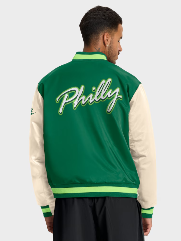 Philadelphia Eagles Rewind Legacy Nike Bomber Jacket