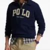 Polo Ralph Lauren Mark Lee Quarter-Zip Fleece Sweatshirt – Navy Blue