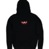Praise Patch Hoodie Black