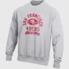 San Francisco 49ers Champion Reverse Weave Grey Sweatshirt