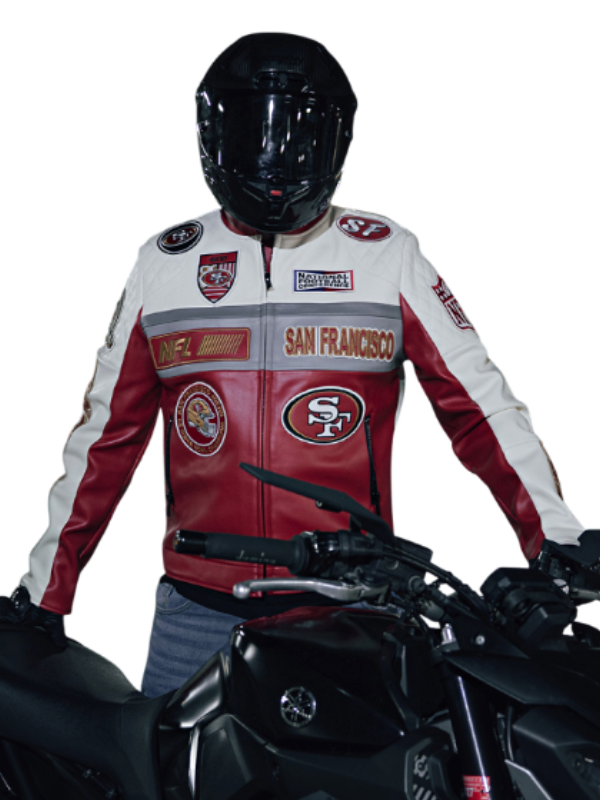 San Francisco 49ers Moto Jacket