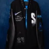 Seattle Seahawks Top 50 Players Leatterman Jacket