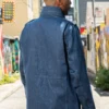 Self Edge Iron Heart 16oz Natural Indigo Selvedge M65 Field Jacket