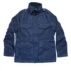 Self Edge Iron Heart M65 Field Jacket Blue