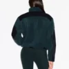 Skims Green Teddy Jacket
