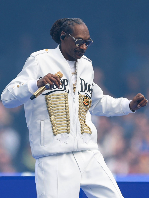 Snoop Dogg AFL Grand Final 2025 White Jacket