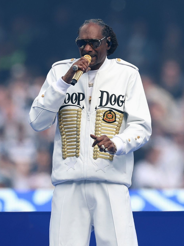 Snoop Dogg 2025 AFL Grand Final WhiteJacket
