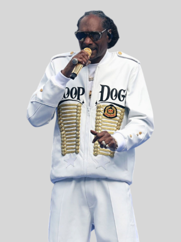 Snoop Dogg AFL Grand Final 2025 White Jacket