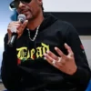 Snoop Dogg Jackson State University Floral Hoodie Black