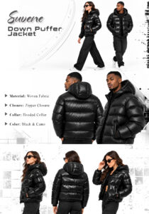 Suvene Down Puffer Jacket