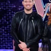 The Voice S28 Michael Buble Leather Jacket Black