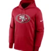 Trent Williams 2025 San Francisco 49ers Red Hoodie
