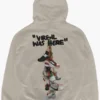 Virgil Was Here Hoodie Beige