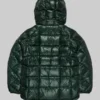 and_wander_diamond_stitch_Green_down_Puffer_jacket_In_Green