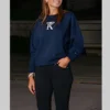 kai_trump_Crewneck_Navy