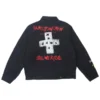 +44 Steadman Stars Hamilton Crew Jacket Black
