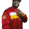 50 Cent Washington Commanders Jacket Red