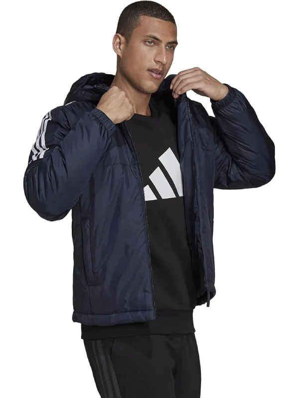 Adidas Essentials Insulated Hooded Blue Jacket
