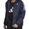 Adidas Essentials Insulated Hooded Jacket Blue