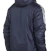 Adidas Men's Essentials Insulated Blue Hooded Jacket