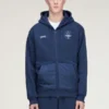 Adidas Spzl Wilpshire Zip-Up Hoodie Navy