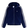 Adidas x Wales Bonner Velour Track Jacket Blue
