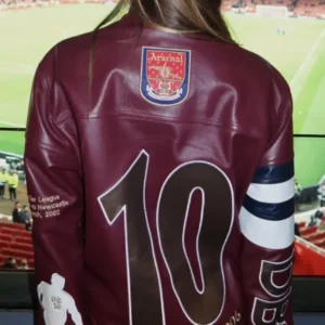 Arsenal Dennis Bergkamp Daughter Jacket