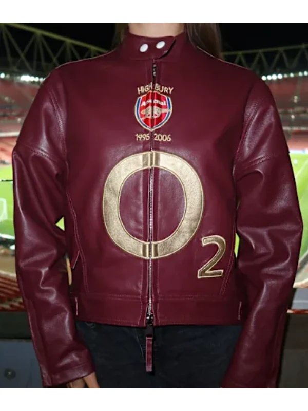 Arsenal Gunners Leather Jacket