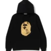 BAPE x OVO Ape Head Pullover Hoodie Black