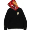 BAPE x OVO Shark Black Full-Zip Hoodie