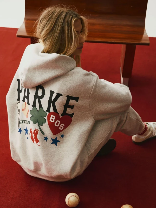 Boston Parke Hoodie Grey