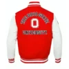 Bryce Harper Ohio State University Varsity Jacket Red
