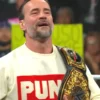 CM Punk Crewneck White