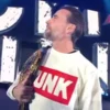 CM Punk White Crewneck