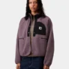 Carhartt Women’s Flynn Fleece Jacket Purple
