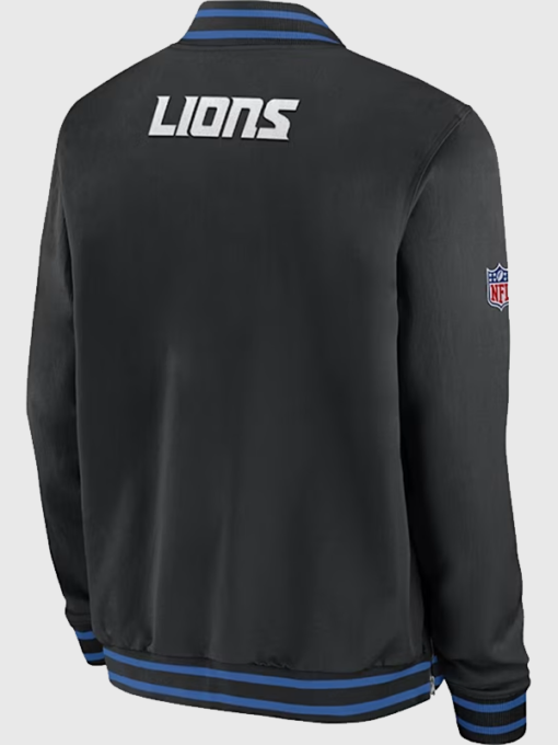 Detroit-Lions-Nike-Black-Sideline-Bomber-Jacket