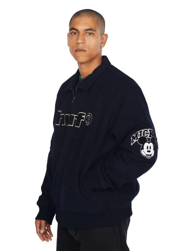 Disney x HUF Mickey Varsity Jacket