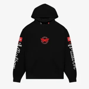 F1 Las Vegas Grand Prix Fesque Delta Hoodie Black
