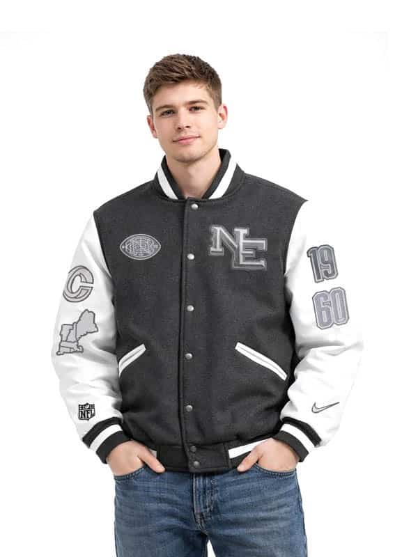CNCPTS x Nike x Patriots Rivalries Varsity Jacket