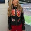 Gracie Hunt Jeff Hamilton Chiefs Leather Jacket