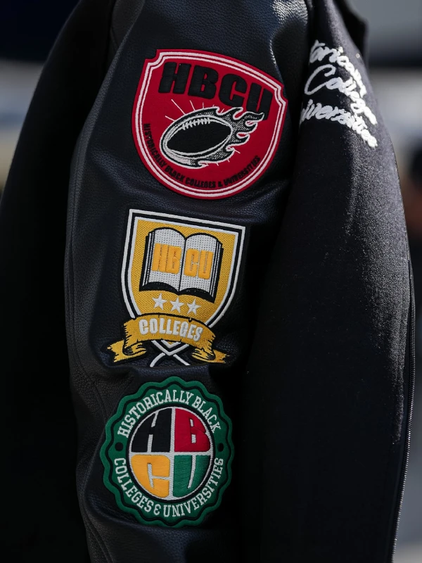 HBCU NFL Shield embroidered jacket