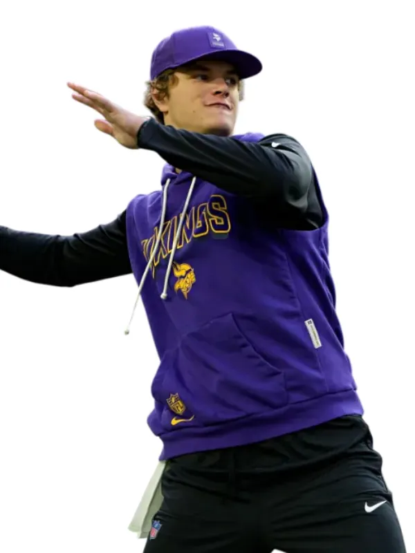 J.J. McCarthy Vikings Sleeveless Hoodie