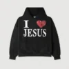Jalen Wilson I Love Jesus Hoodie Black