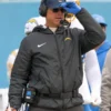 Jim Harbaugh Chargers Black Jacket