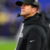 John Harbaugh Baltimore Ravens Nike Black Sideline Hoodie