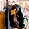 Josh Allen Wyoming Football Jersey Retirement Ceremony Varsity Jacket